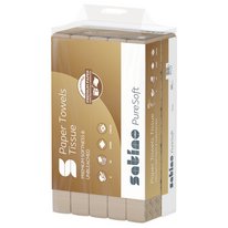 Satino PureSoft Handtuchpapier Format W-Falz Satino PureSoft Handtuchpapier Format W-Falz